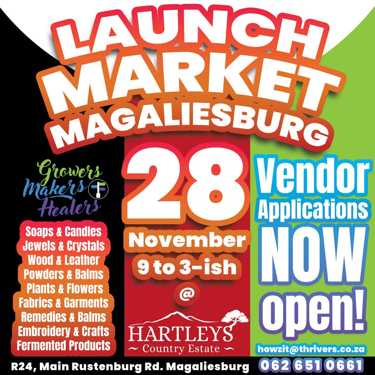 Hartleys Market event artwork