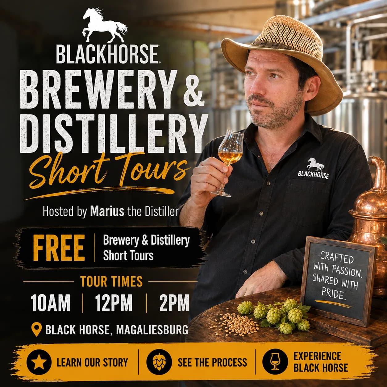 Free Brewery & Distillery Tours event artwork