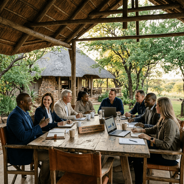 MBTF Executive Committee meeting at Warthog Bush Lodge in Hekpoort